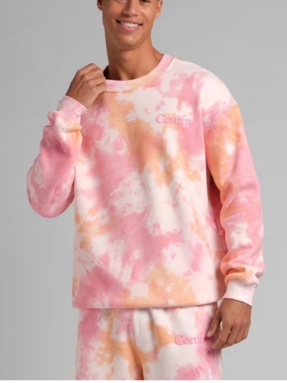 Sunset Tie-Dye Hoodie & Sweatpants Set - Picture 4 of 4